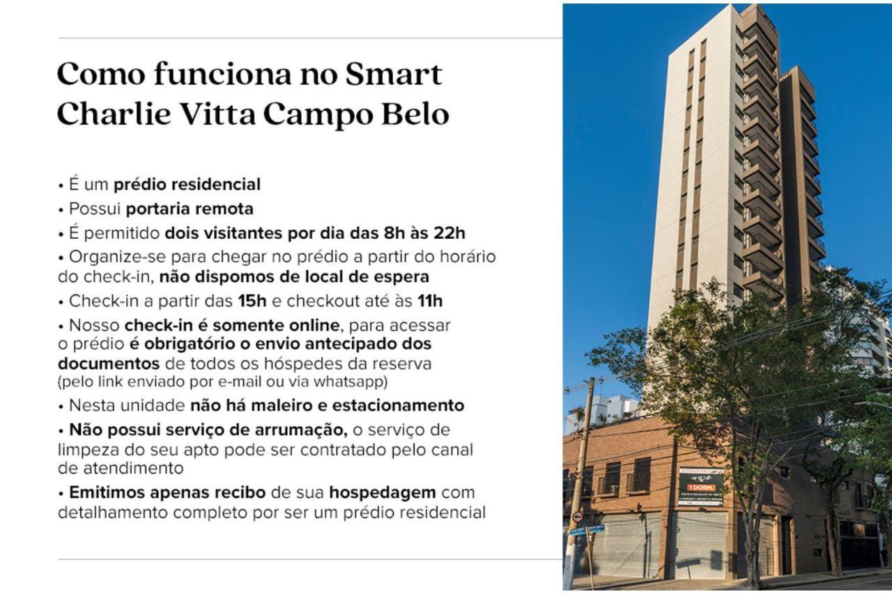 Smart Charlie Vitta Campo Belo Apartamento São Paulo Exterior foto